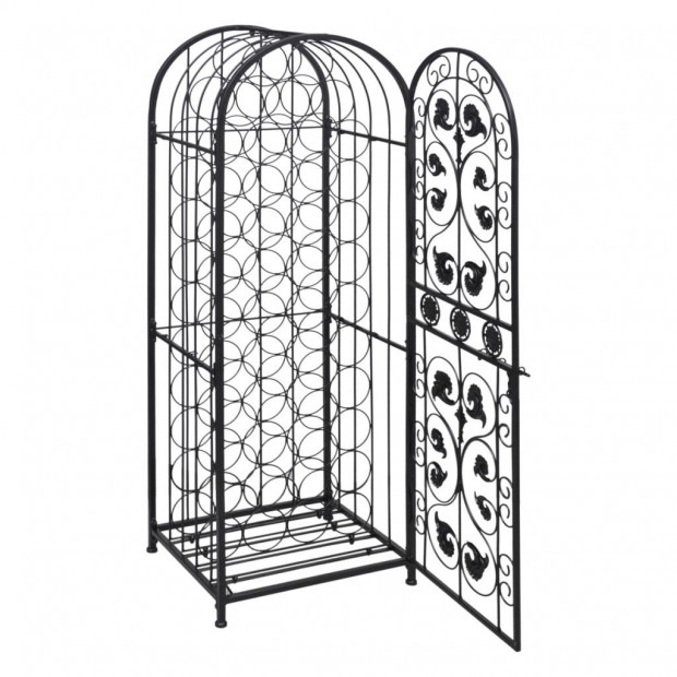 Wine Rack For 45 Bottles Metal Image 2