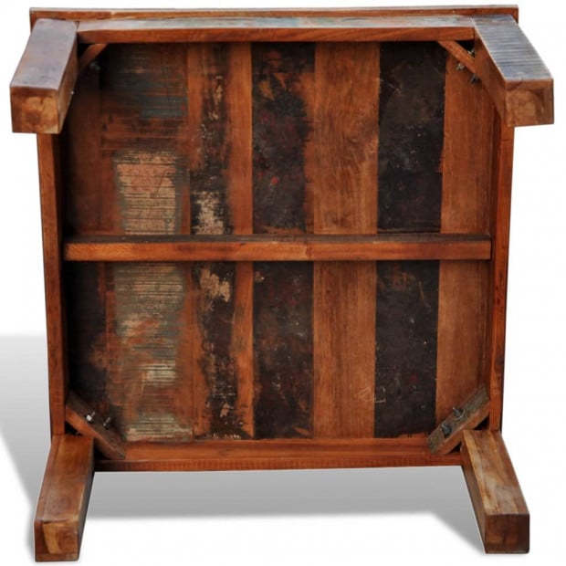 Coffee Table Square Reclaimed Wood Image 5