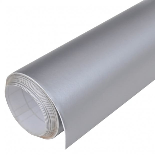 Car Film Matt Silver 200 X 152 Cm Waterproof Bubble Free Image 5