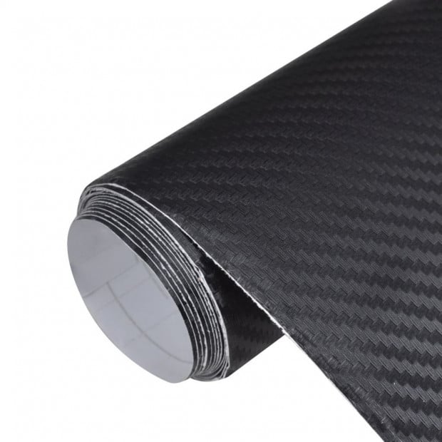 Carbon Fiber Vinyl Car Film 3d Black 152 X 500 Cm