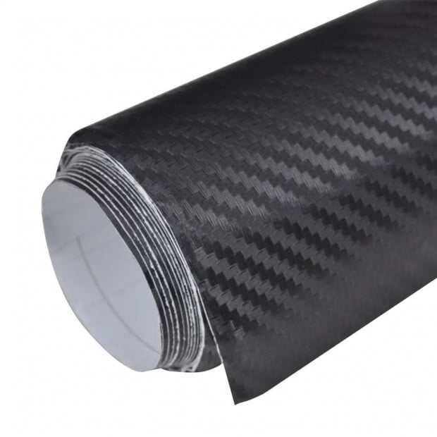 Carbon Fiber Vinyl Car Film 3d Black 152 X 500 Cm Image 4