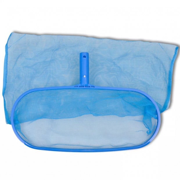 Pool Cleaning Set Brush 2 Leaf Skimmers 1 Telescopic Pole Image 3
