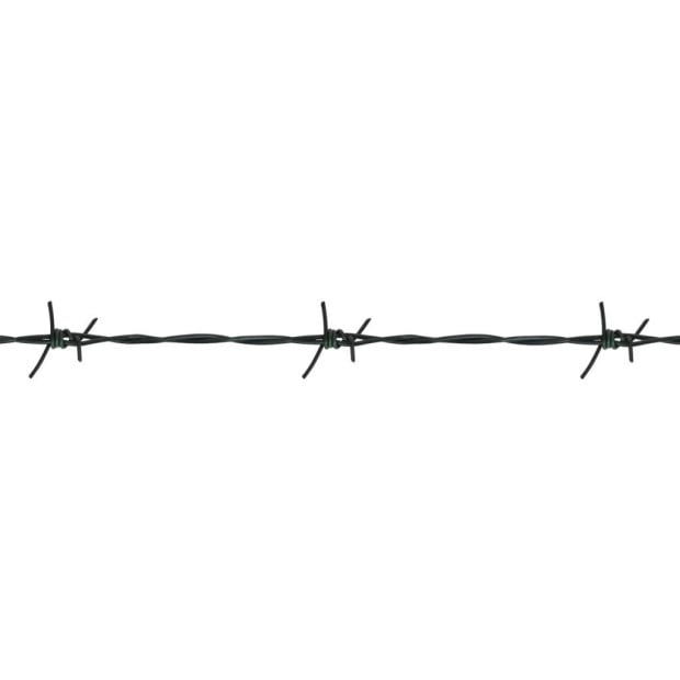 Barbed Wire Entanglement Wire Green Wire Roll 100 M Image 3