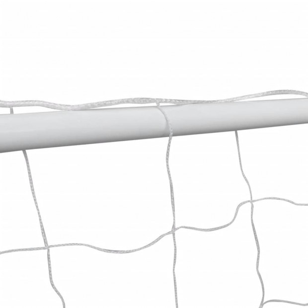 Soccer Goal Post Net Set Steel 240 X 90 X 150 Cm High-quality Image 3