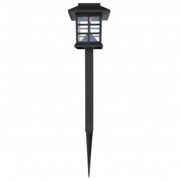 Outdoor Solar Lamp Led Light Set 12 Pcs With Spike 8.6 X 8.6 X 38 Cm Image 2