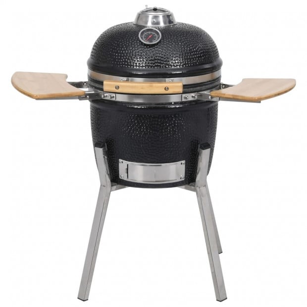 Kamado Barbecue Grill Smoker Ceramic 76 Cm Image 2