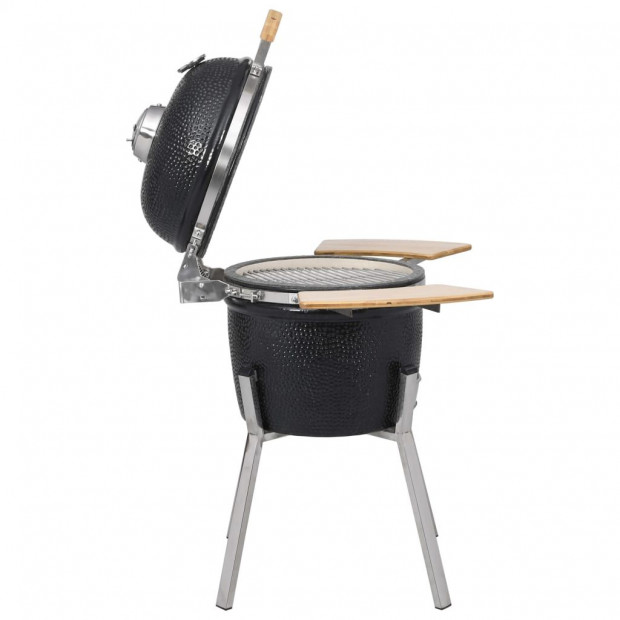 Kamado Barbecue Grill Smoker Ceramic 76 Cm Image 6