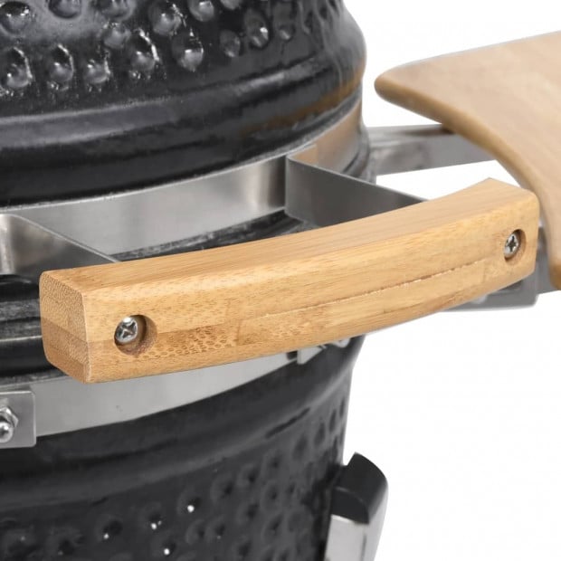 Kamado Barbecue Grill Smoker Ceramic 76 Cm Image 8