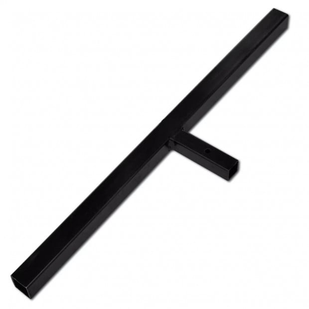Ground Drill With Handle Auger Bit 150 Mm Three Spirals Steel Black Image 2