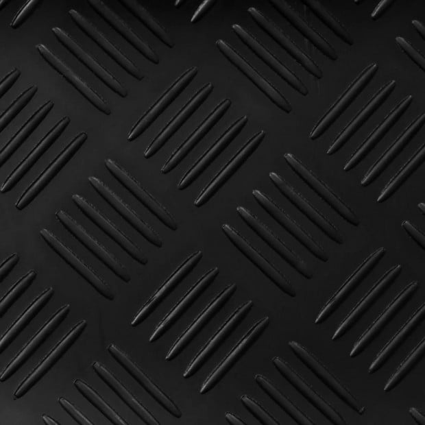 Rubber Floor Mat Anti-slip 2 X 1 M Checker Plate Image 2