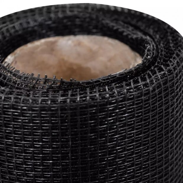 Mesh Screen Fiberglass 150x500 Cm Black Image 5