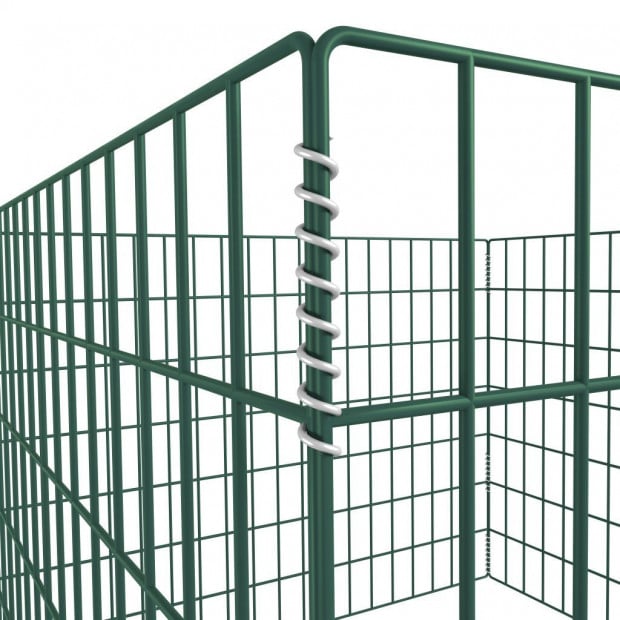 Square Mesh Garden Composter 100 X 100 X 70 Cm Image 3