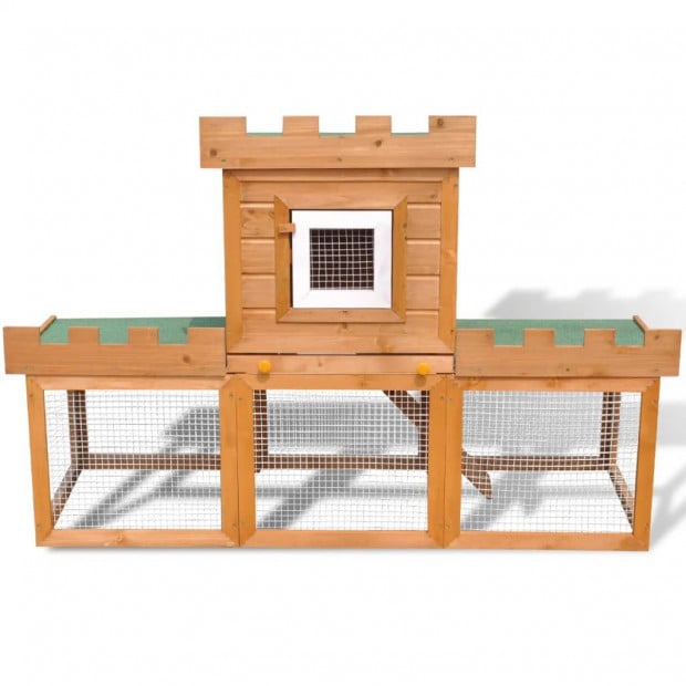 Outdoor Large Rabbit Hutch House Pet Cage Single House Image 5