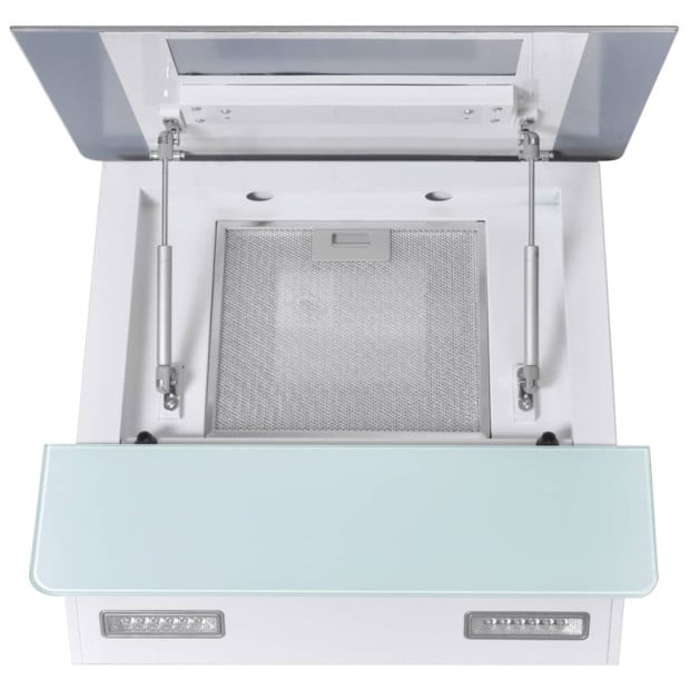 Range Hood Tempered Glass White 600 Mm Image 8