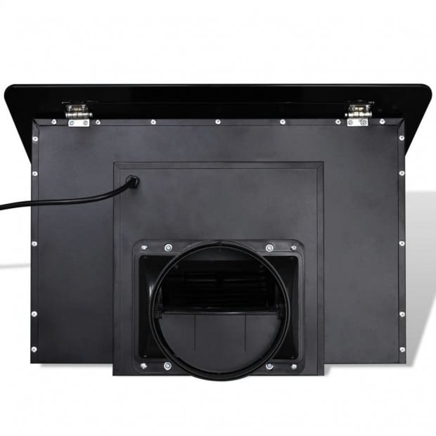 Black Tempered Glass Range Hood With Display 600 Mm Image 9
