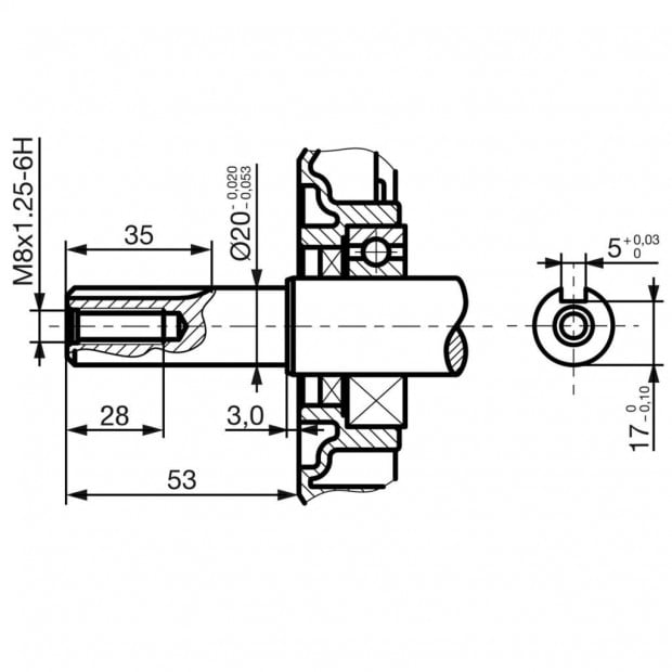 Petrol Engine 6.5 Hp 4.8 Kw Black Image 11