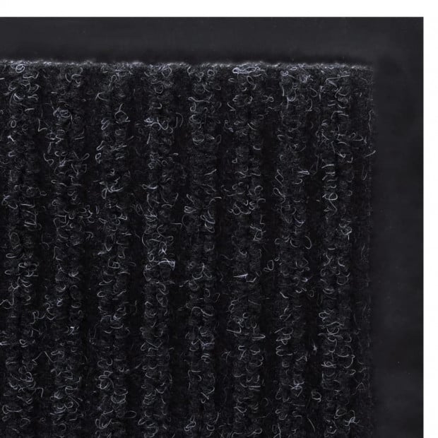Black Pvc Door Mat 90 X 120 Cm Image 6