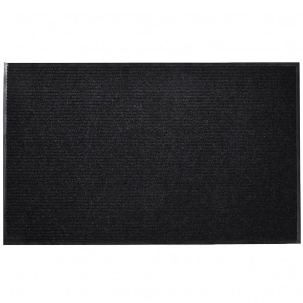 Black Pvc Door Mat 120 X 180 Cm