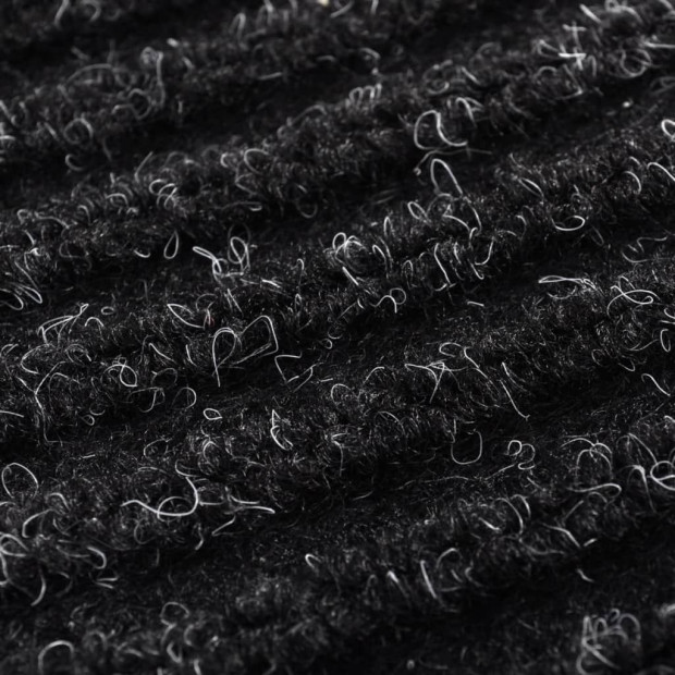 Black Pvc Door Mat 120 X 180 Cm Image 2