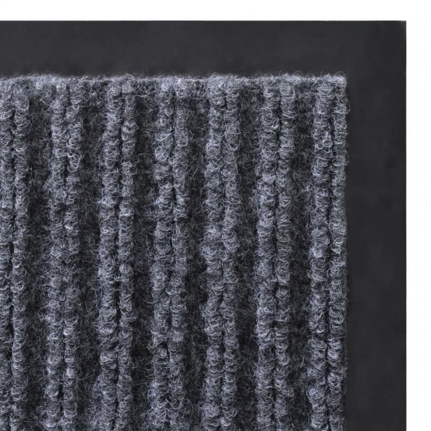 Grey Pvc Door Mat 90 X 60 Cm Image 5