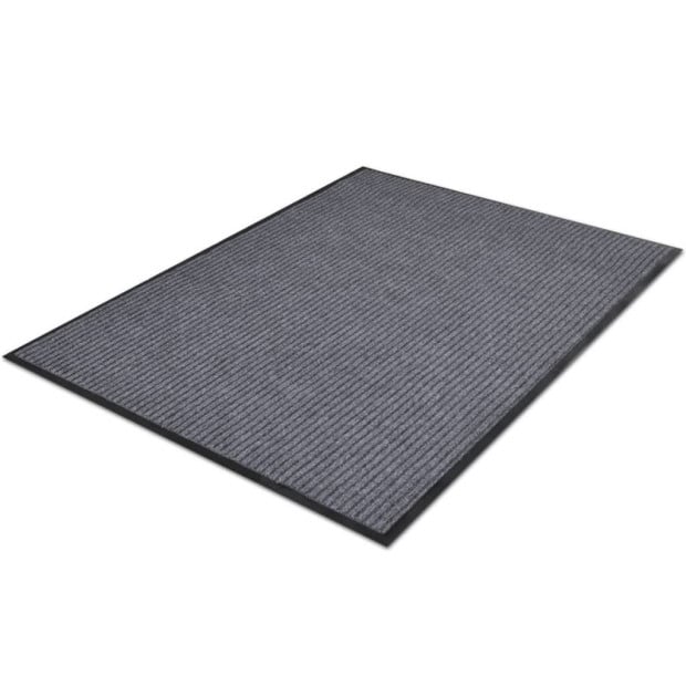 Grey Pvc Door Mat 90 X 150 Cm Image 2