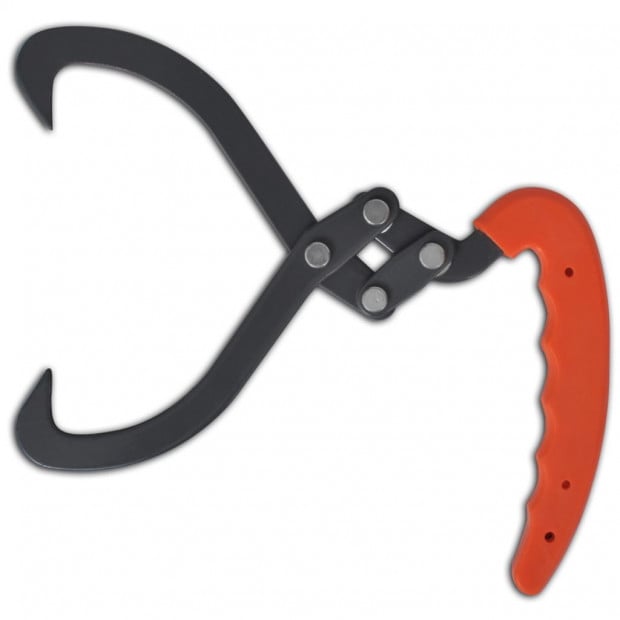 4 Pcs Log Tongs With Pvc Handle Image 2
