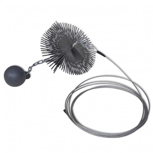 Round Chimney Cleaning Brush Dia. 20 Cm