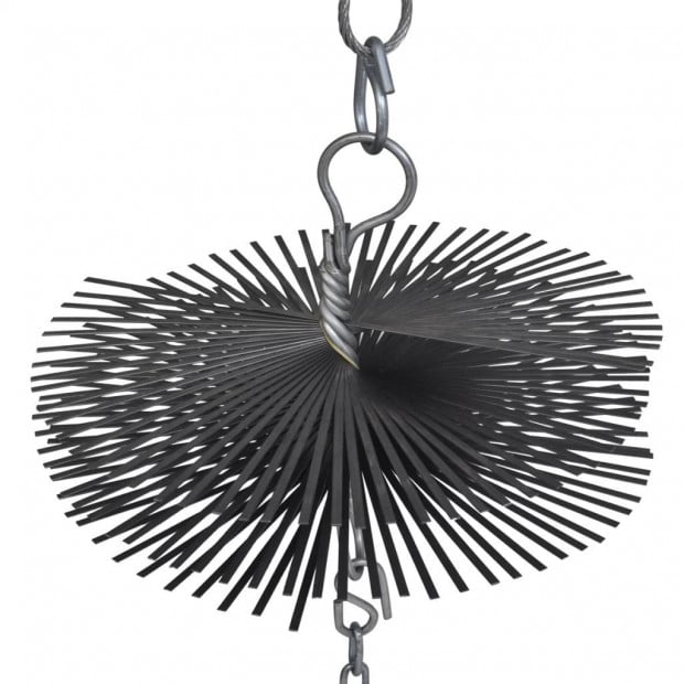 Round Chimney Cleaning Brush Dia. 25 Cm Image 3