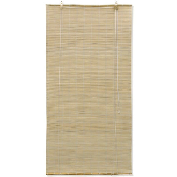 Natural Bamboo Roller Blinds 120 X 220 Cm Image 2