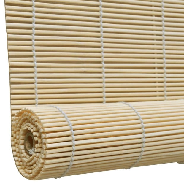 Natural Bamboo Roller Blinds 120 X 220 Cm Image 4