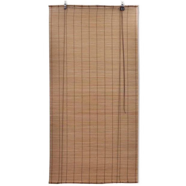 Brown Bamboo Roller Blinds 120 X 220 Cm Image 2