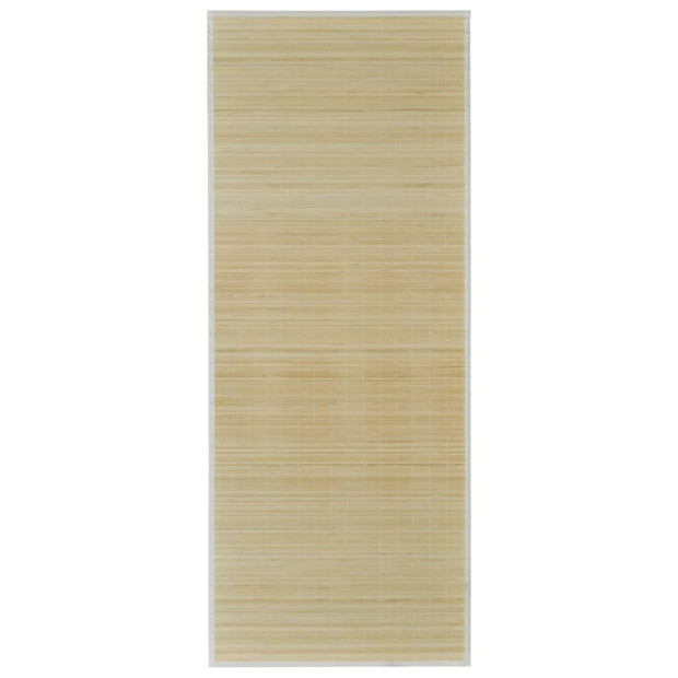 Rectangular Natural Bamboo Rug 120 X 180 Cm Image 2