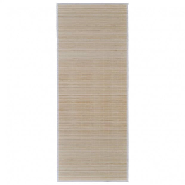 Rectangular Natural Bamboo Rug 150 X 200 Cm