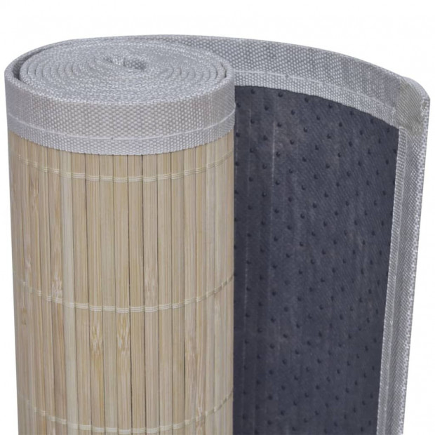 Rectangular Natural Bamboo Rug 150 X 200 Cm Image 4