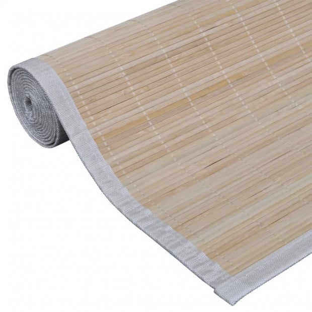 Rectangular Natural Bamboo Rug 150 X 200 Cm Image 5