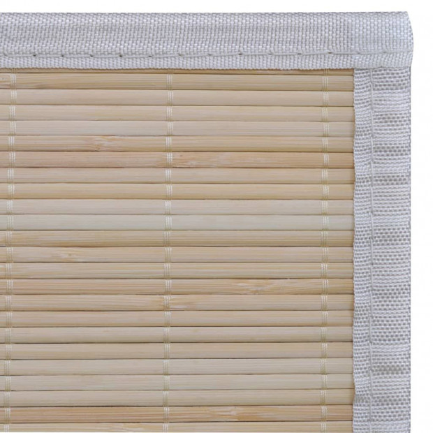 Rectangular Natural Bamboo Rug 150 X 200 Cm Image 6