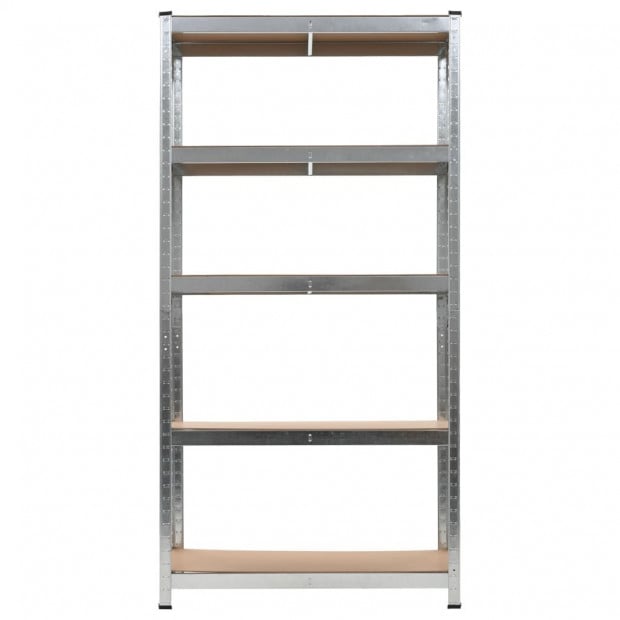 Storage Shelf Silver 2 Pcs Image 3