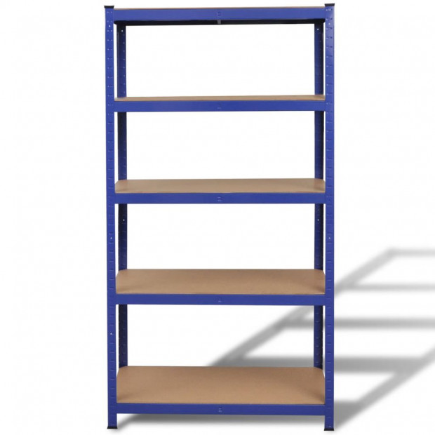 Storage Shelf Blue 2 Pcs Image 3