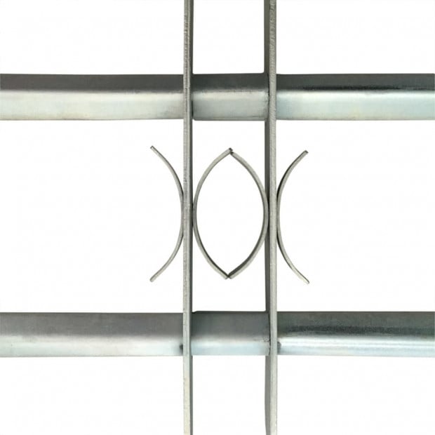 Adjustable Security Grille For Windows With 2 Crossbars 1000-1500mm Image 3