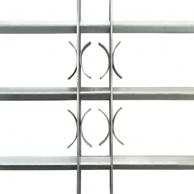 Adjustable Security Grille For Windows With 3 Crossbars 700-1050mm Image 3