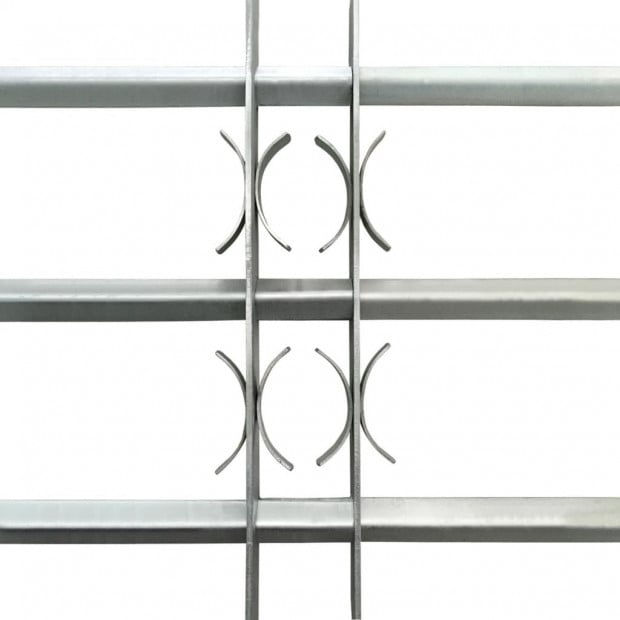 Adjustable Security Grille For Windows With 3 Crossbars 1000-1500mm Image 3