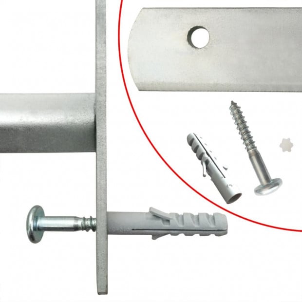 Adjustable Security Grille For Windows With 4 Crossbars 500-650mm Image 4