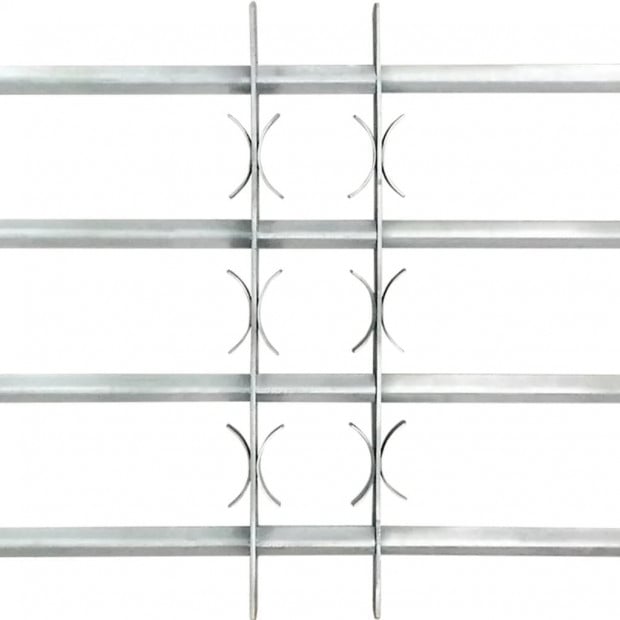 Adjustable Security Grille For Windows With 4 Crossbars 700-1050mm Image 3