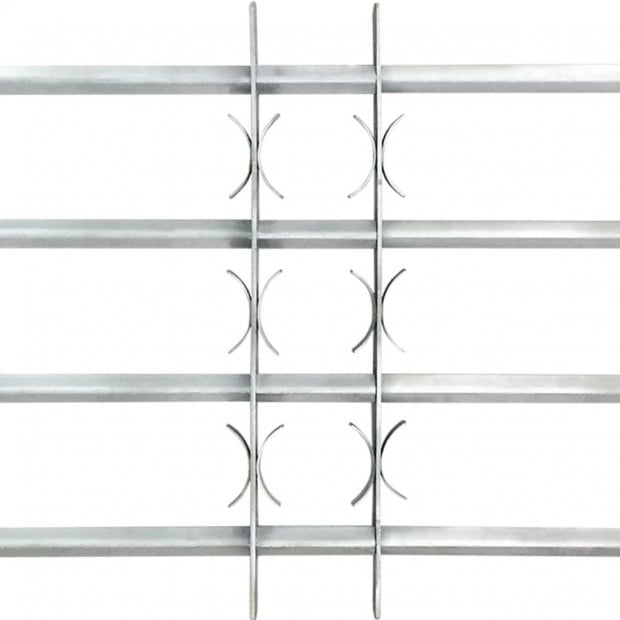 Adjustable Security Grille For Windows With 4 Crossbars 1000-1500mm Image 3