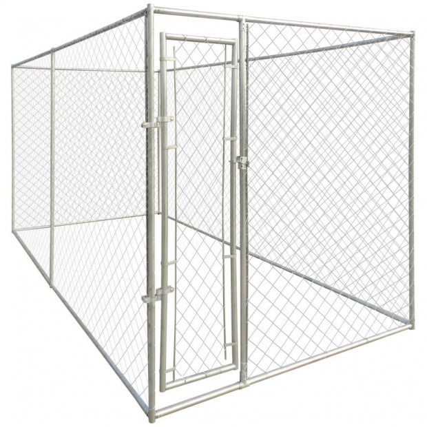 Outdoor Dog Kennel 4x2 M Image 2