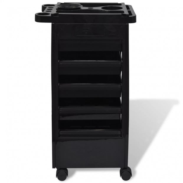 Hair Salon Trolley With Wheels Plastic Image 4