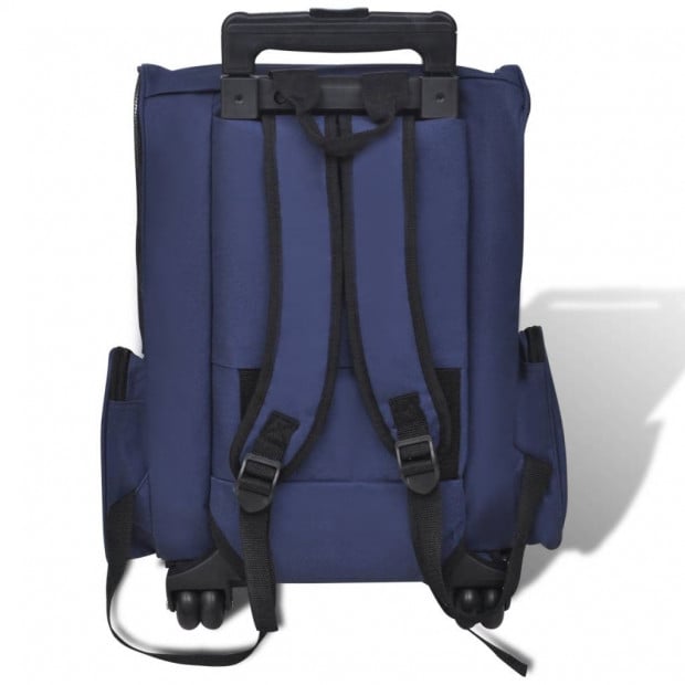 Blue Foldable Multipurpose Pet Trolley Image 3
