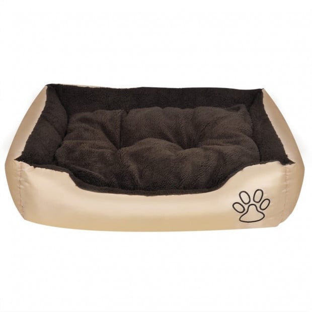 Warm Dog Bed With Padded Cushion Xl Image 4