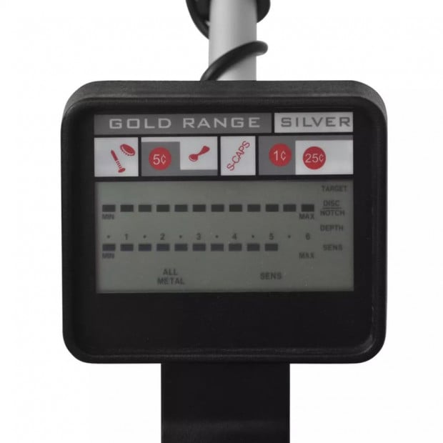 Metal Detector 20 Cm Search Depth 300 Cm Lcd Display Image 3