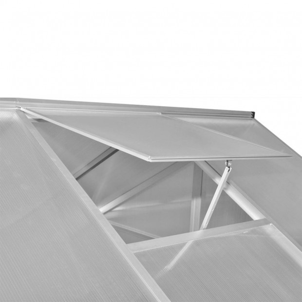 Reinforced Aluminium Greenhouse With Base Frame 4.6 M Image 6